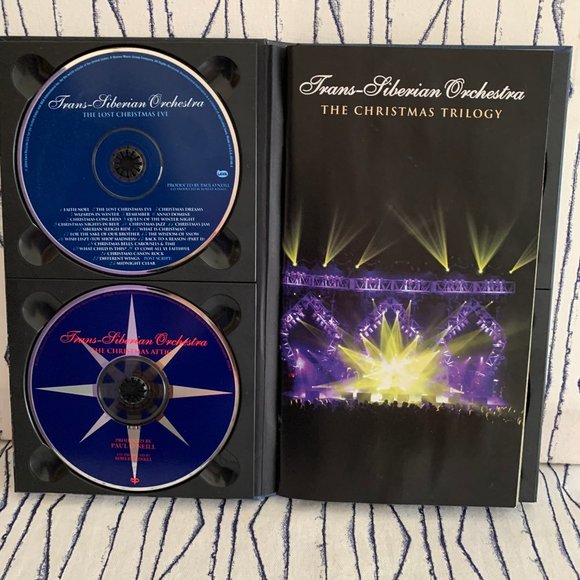 Rare Find! TSO Christmas Trilogy DVD, Book & CD's LIKE NEW - Picture 5 of 8
